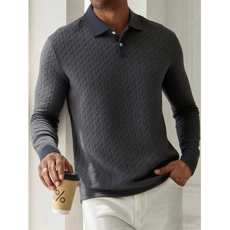 Premium Textured Long-Sleeve