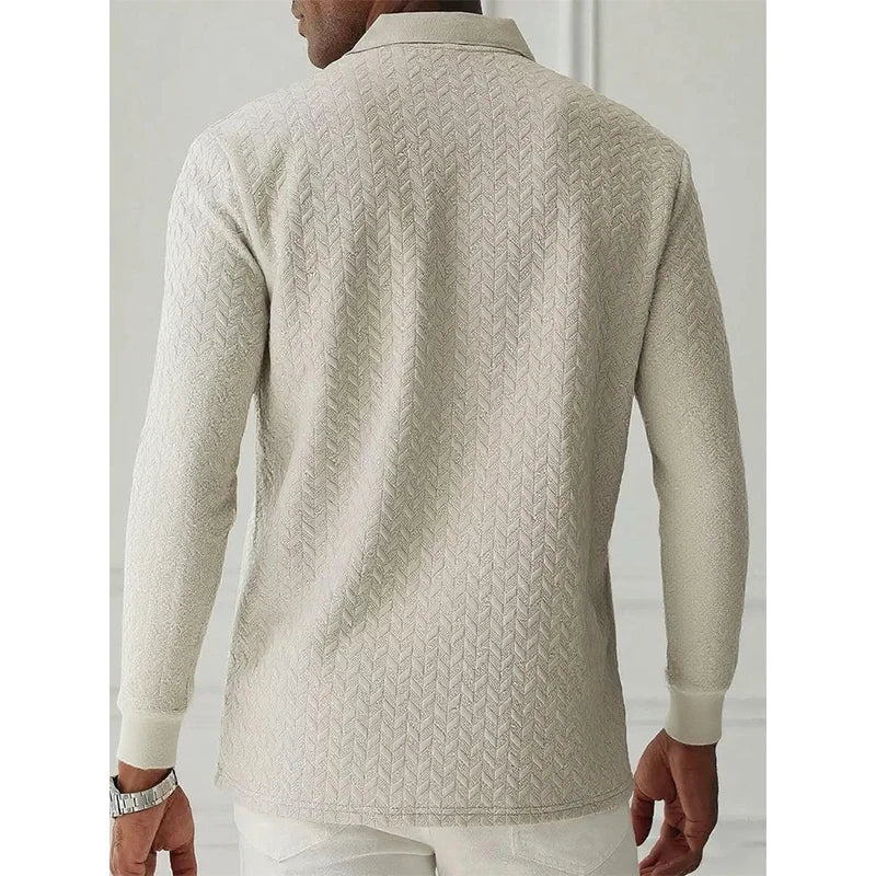 Premium Textured Long-Sleeve