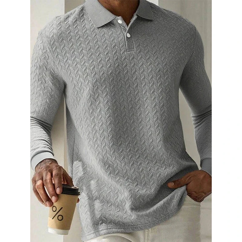 Premium Textured Long-Sleeve