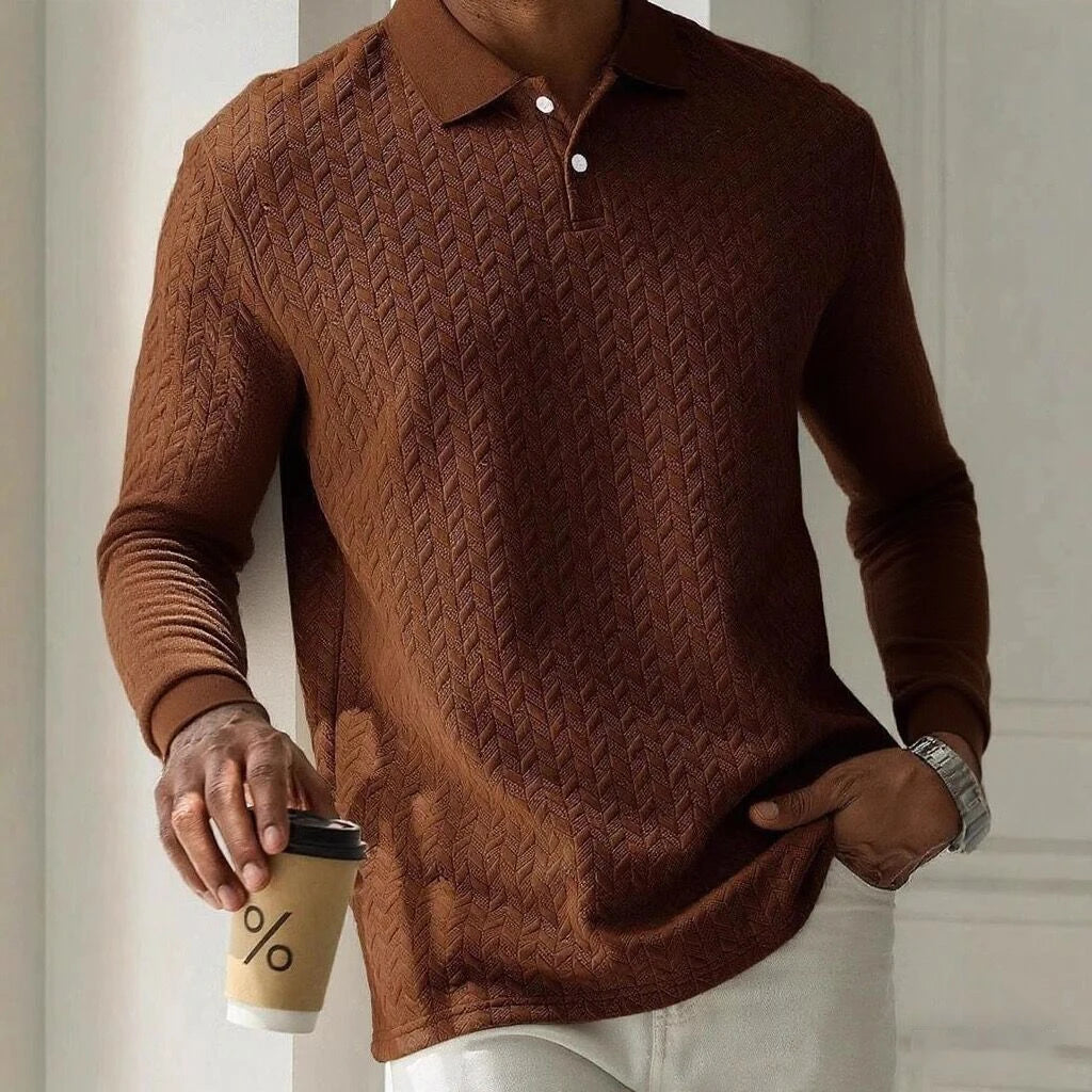 Premium Textured Long-Sleeve