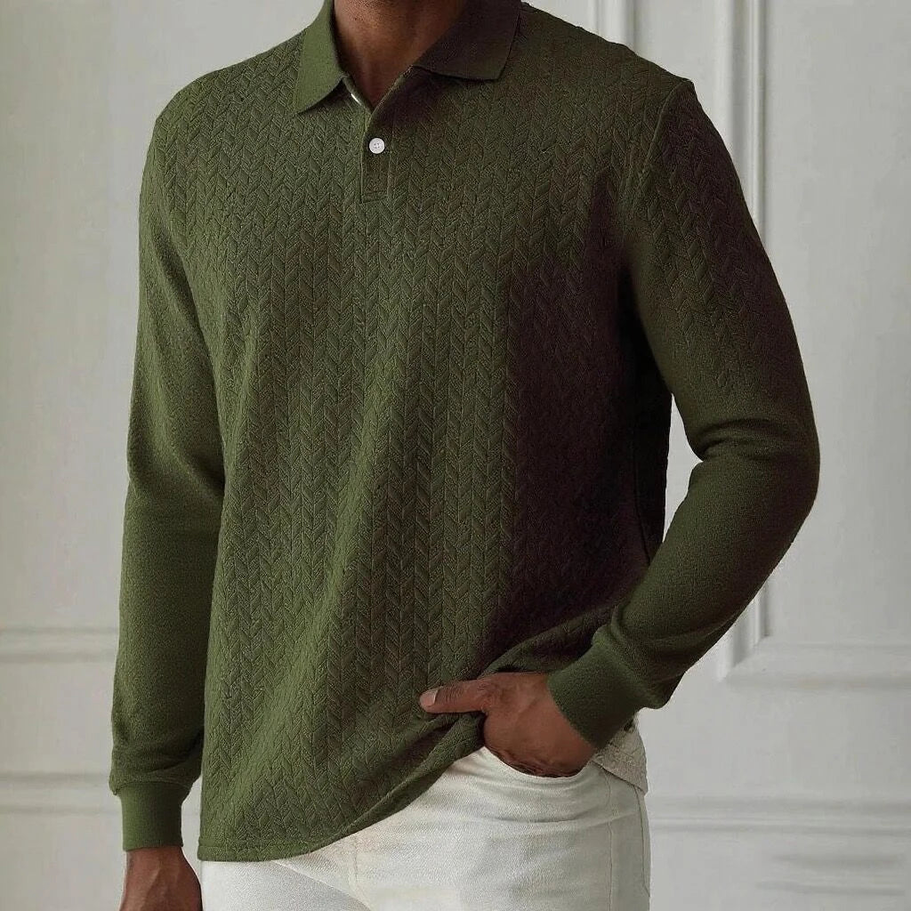 Premium Textured Long-Sleeve