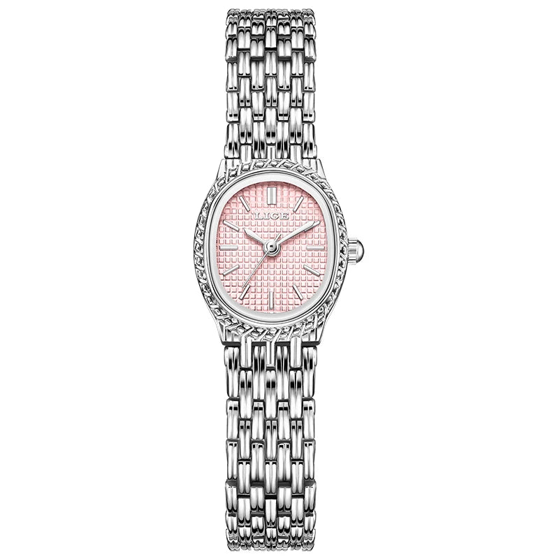 LIGE Luxury Women’s Waterproof Quartz Watch with Elegant Steel Bracelet