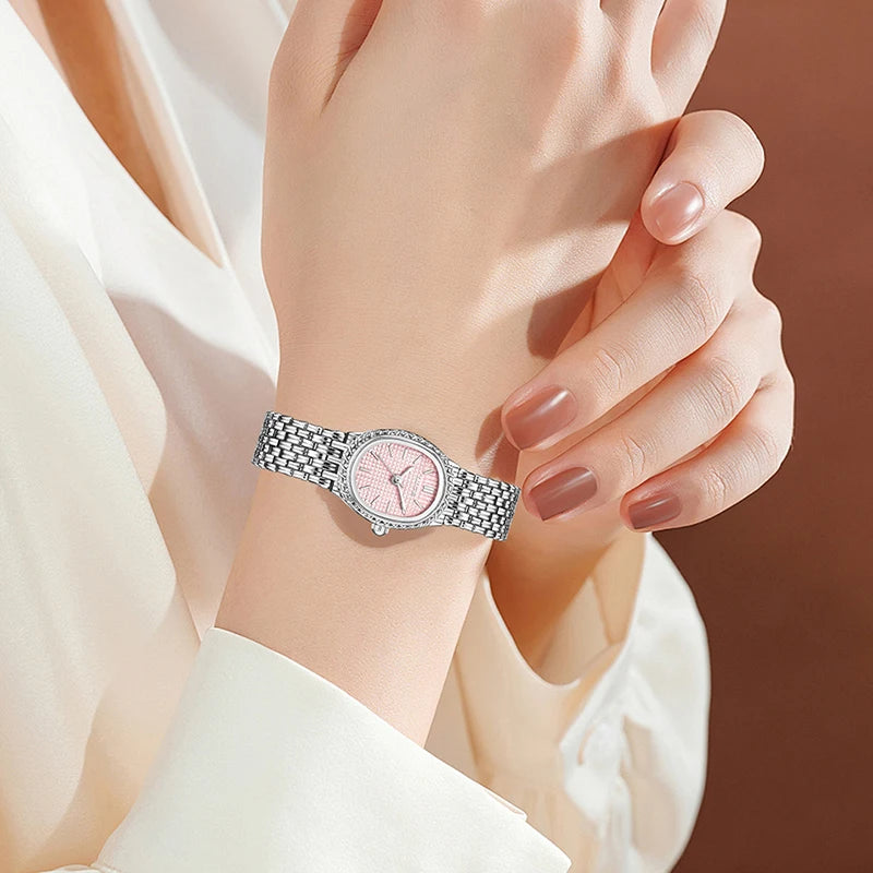 LIGE Luxury Women’s Waterproof Quartz Watch with Elegant Steel Bracelet