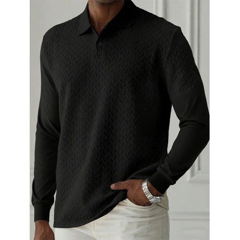 Premium Textured Long-Sleeve