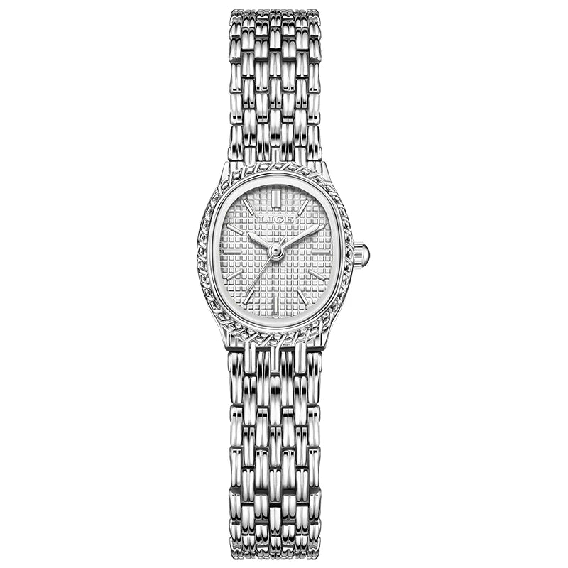 LIGE Luxury Women’s Waterproof Quartz Watch with Elegant Steel Bracelet