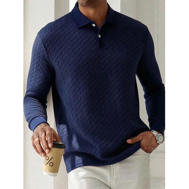 Premium Textured Long-Sleeve