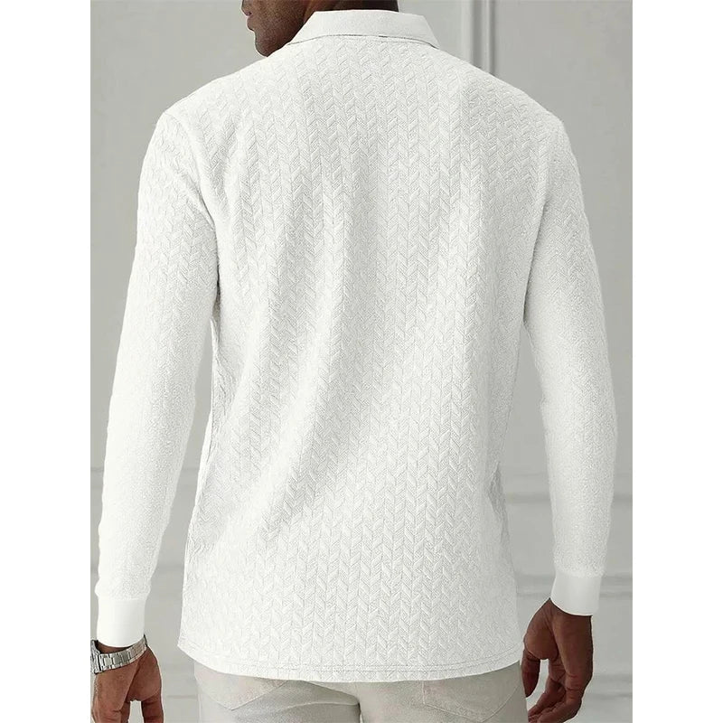 Premium Textured Long-Sleeve