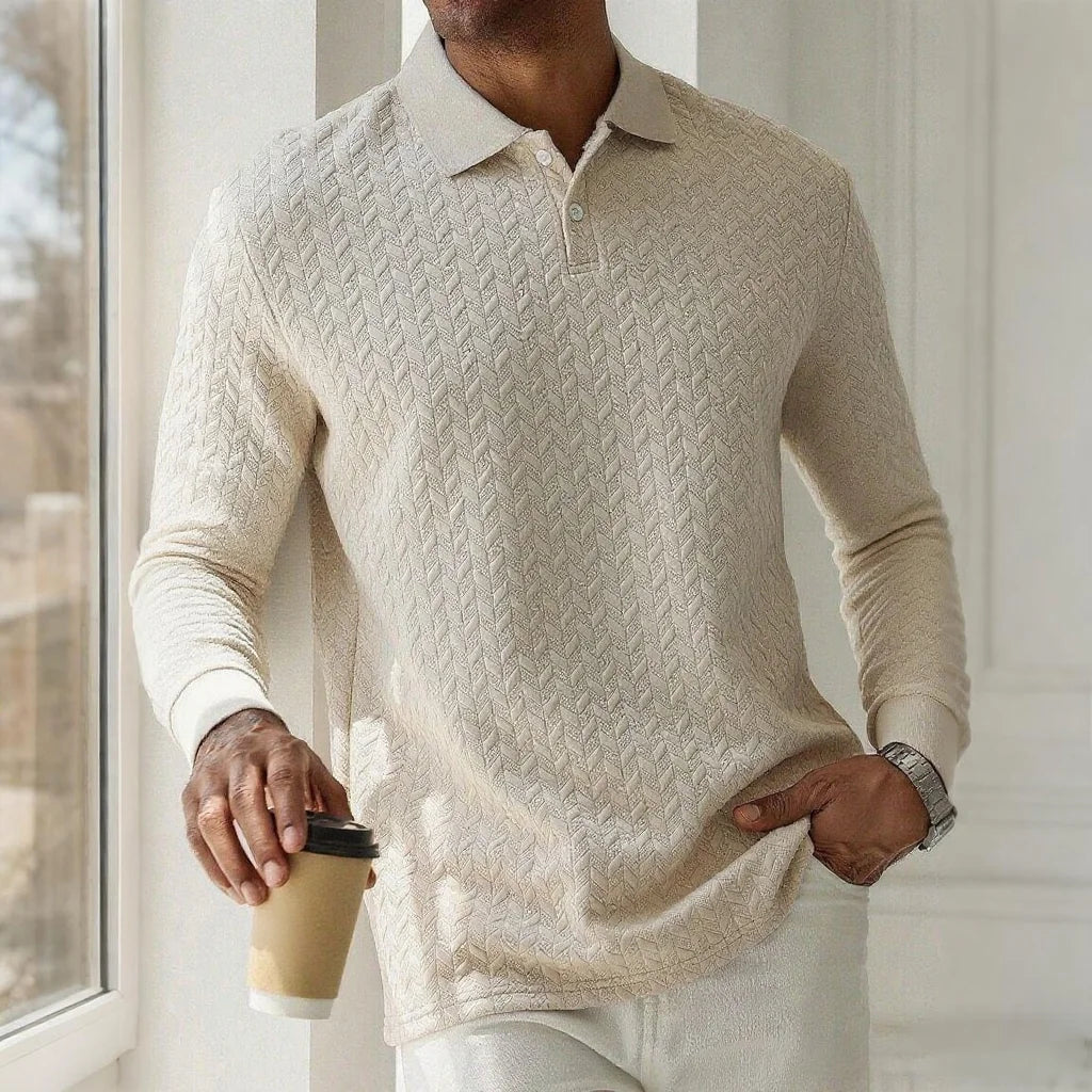 Premium Textured Long-Sleeve